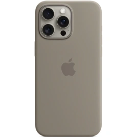 Силиконовый чехол Apple MagSafe для iPhone 15 Pro Clay
