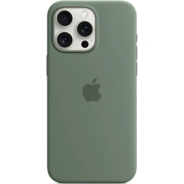 Силиконовый чехол Apple MagSafe для iPhone 15 Pro Max Cypress