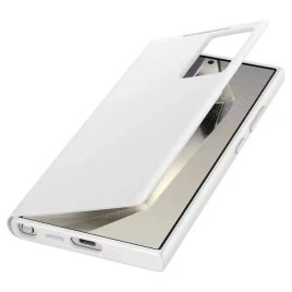 Чехол-книжка Samsung Smart View Wallet Case для S24 Ultra White