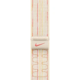 Ремешок Apple Watch 46mm Starlight/Pink Nike Sport Loop (MYJE3)