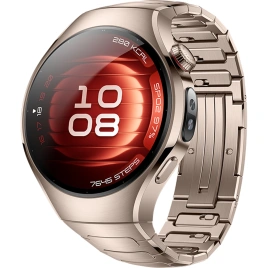 Смарт-часы Huawei Watch 5 42mm Sand Gold Titanium (55020EVP)