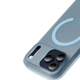 Чехол Gurdini Slim Series with MagSafe для iPhone 17 Pro Max Blue