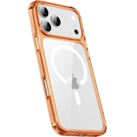Чехол Gurdini Alba Series Protective with MagSafe для iPhone 17 Pro Max Orange