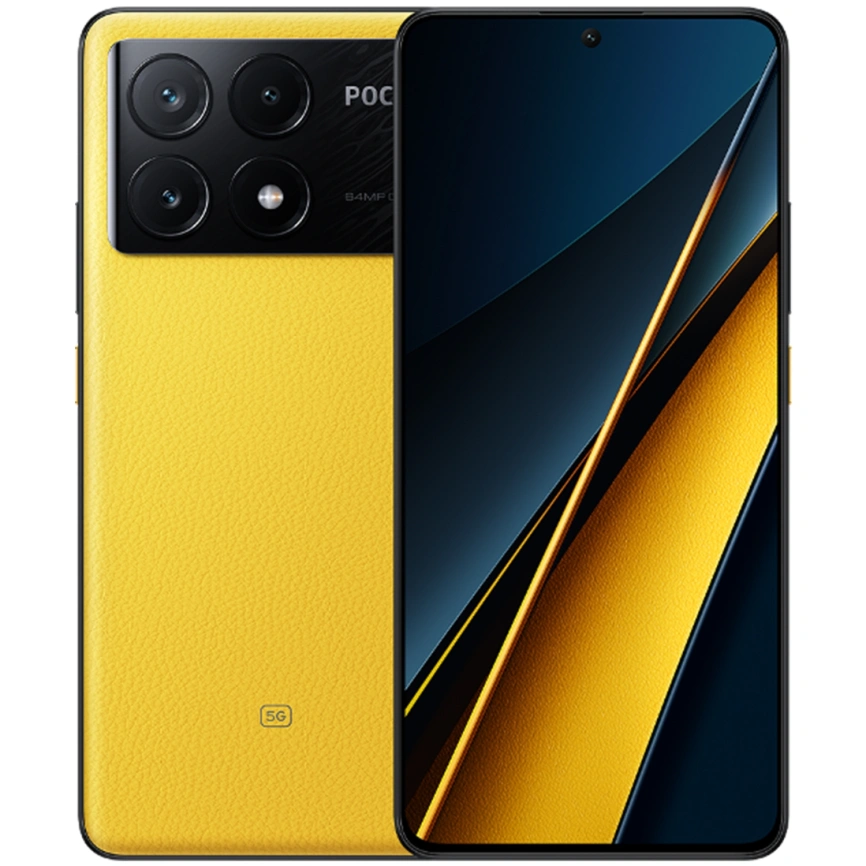 Смартфон Xiaomi Poco X6 Pro 5G 8/256Gb Yellow Global Version фото 1