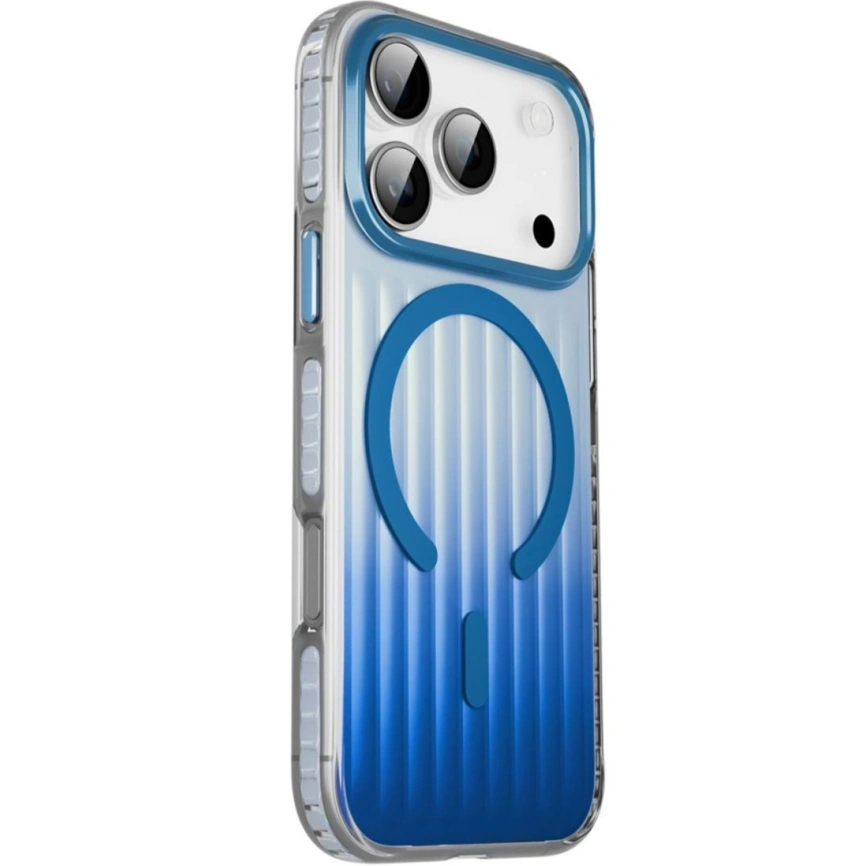 Чехол Gurdini Ocean Case Transparent для iPhone 18 Pro Blue фото 1