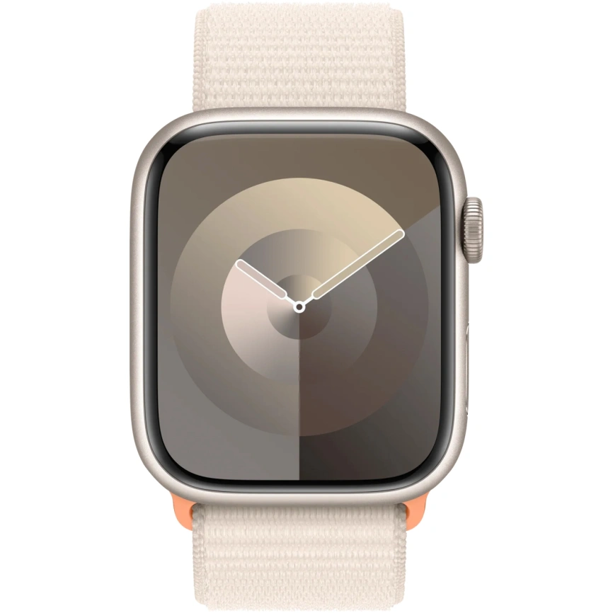 Ремешок Apple Watch 45mm Starlight Sport Loop (MT5E3) фото 2
