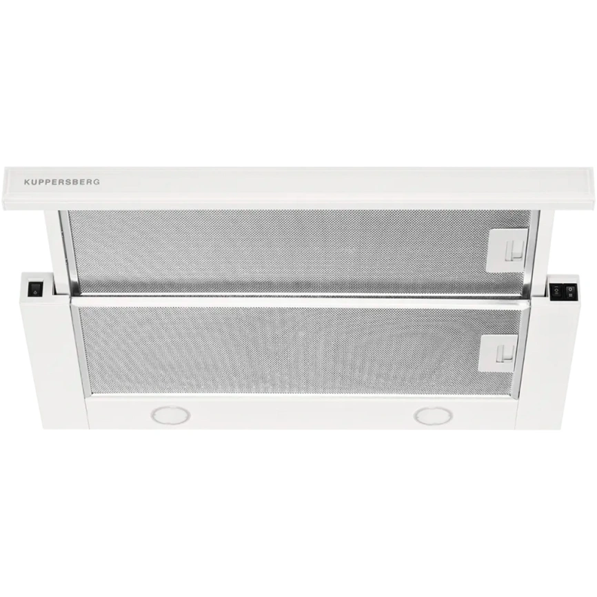 Встраиваемая вытяжка Kuppersberg SLIMTURBO 60 GW White фото 1