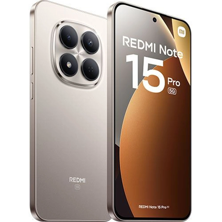 Смартфон Xiaomi Redmi Note 15 Pro 5G 8/256Gb Titanium Global Version фото 2