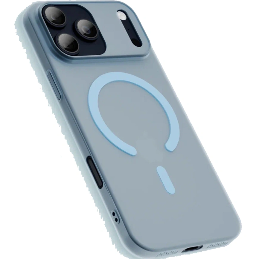 Чехол Gurdini Slim Series with MagSafe для iPhone 17 Pro Max Blue фото 1