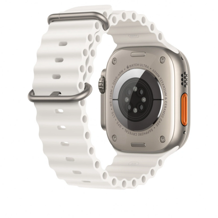 Ремешок Apple Watch Ultra 49mm White Ocean Band фото 1