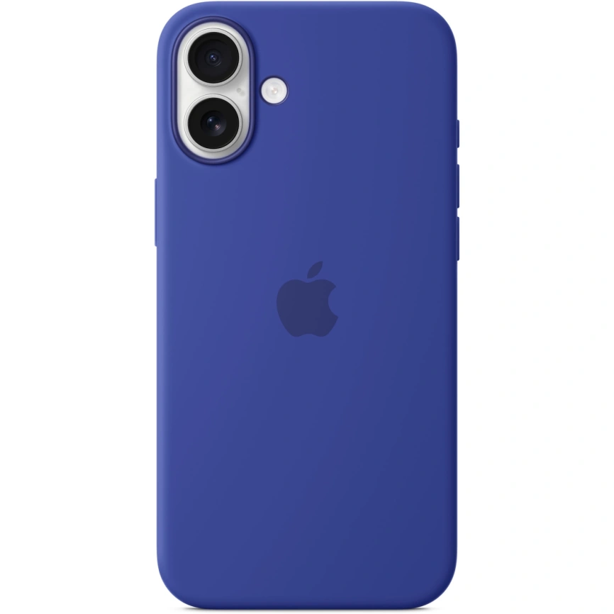 Чехол Apple Silicone Case with MagSafe для iPhone 16 Plus Ultramarine фото 5