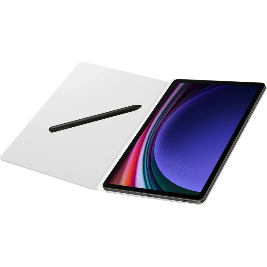 Чехол-книжка Samsung Smart Book Cover для Tab S9 White фото 3
