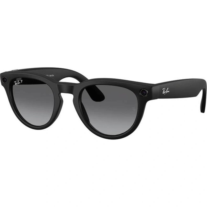 Умные очки Ray-Ban Headliner (Gen 2) Matte Black (RW4013) Polar Gradient M Graphite фото 1