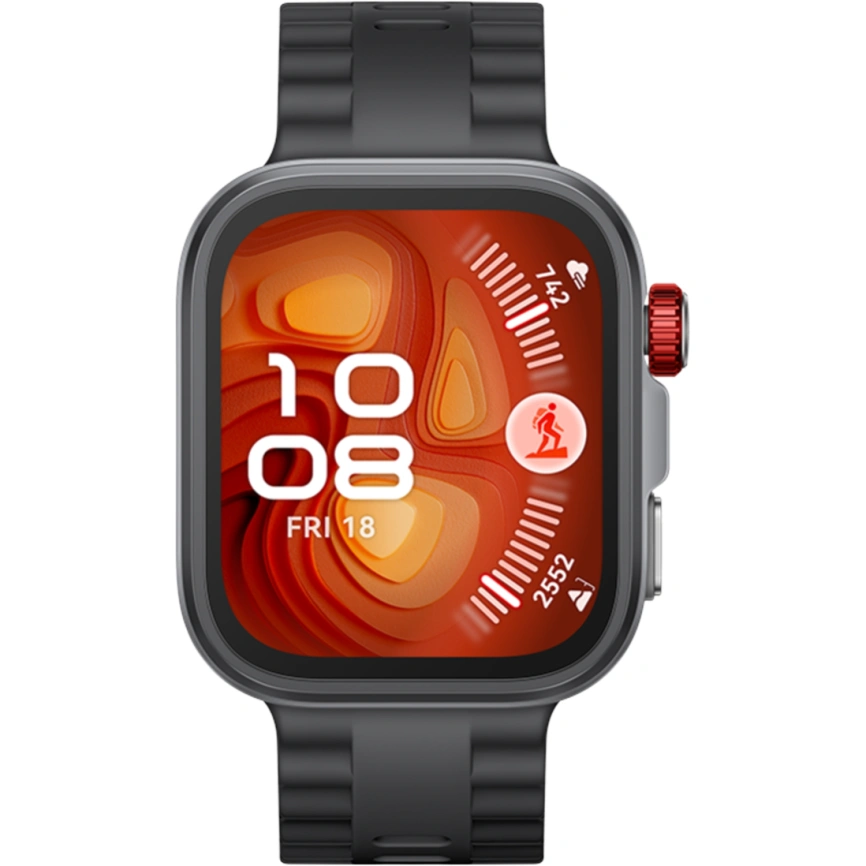 Смарт-часы Huawei Watch Fit 4 Pro Black Fluoroelastomer (55020FAJ) фото 3