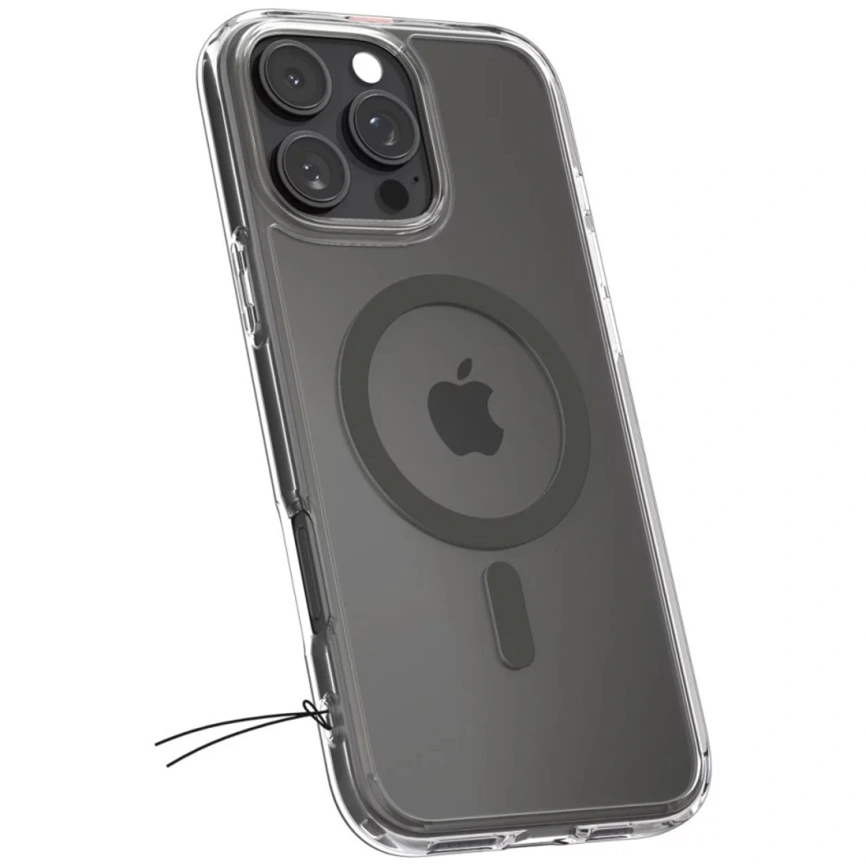 Чехол Spigen Ultra Hybrid MagSafe для iPhone 16 Pro (ACS08130) Graphite фото 7