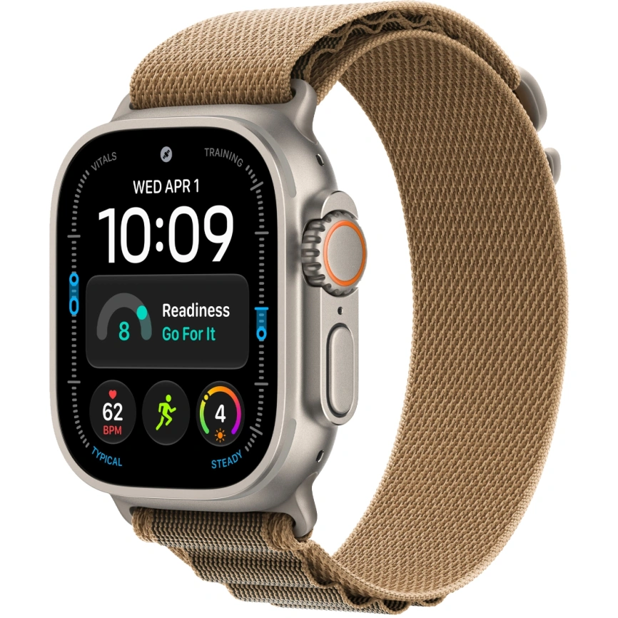 Смарт-часы Apple Watch Ultra 4 (2026) 49mm Natural Titanium Case with Desert Alpine Loop M фото 1