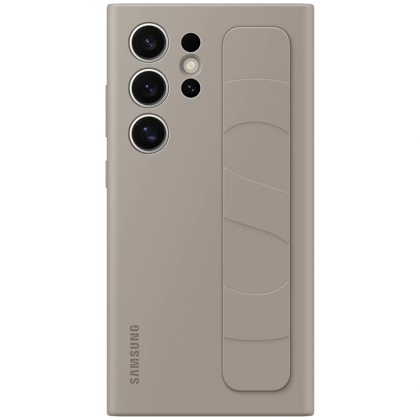 Чехол Samsung Standing Grip Case для S24 Ultra Taupe фото 1