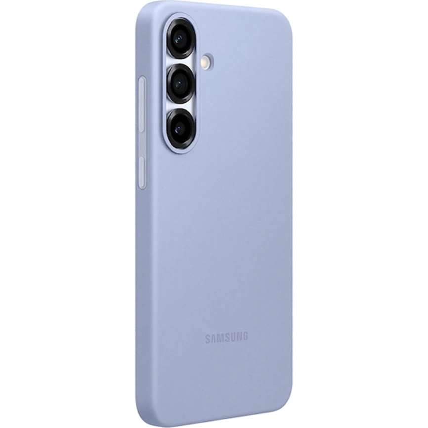 Чехол Samsung Silicone Case для Samsung Galaxy S25 Light Blue фото 3