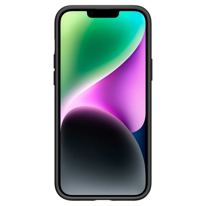 Чехол Spigen Liquid Air для iPhone 14 Plus (ACS04891) Matte Black фото 6