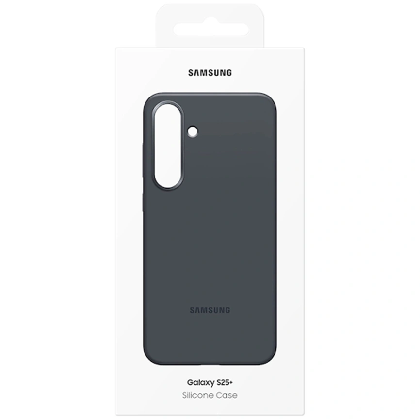 Чехол Samsung Silicone Case для Samsung Galaxy S25 Black фото 5