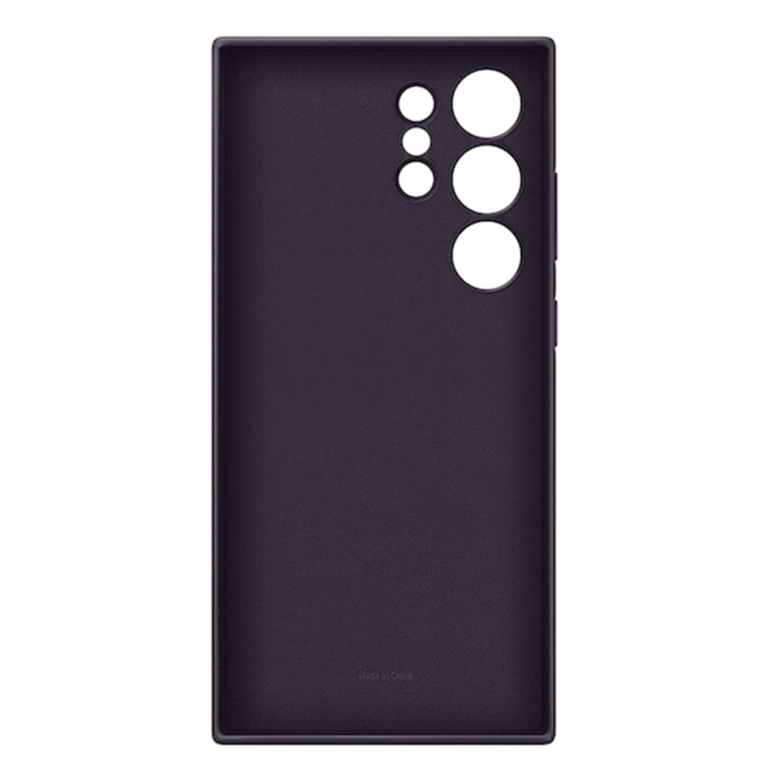Чехол Samsung Vegan Leather Case для S24 Ultra Dark Violet фото 4