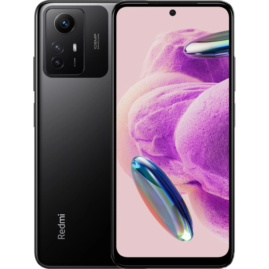 Смартфон XiaoMi Redmi Note 12S 8/256Gb (NFC) Onyx Black EAC фото 1