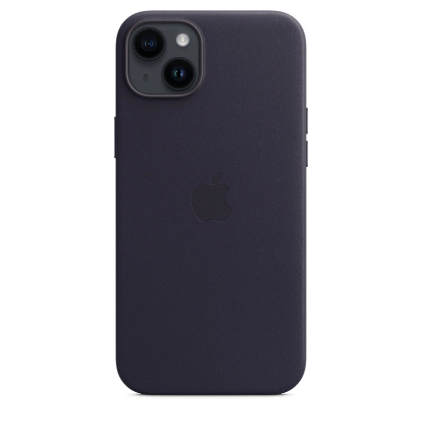 Кожаный чехол Apple MagSafe для iPhone 14 Ink фото 3