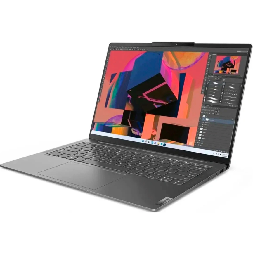 Ноутбук Lenovo Yoga Slim 6 14IRH8 14 WUXGA OLED/ i5-13500H/16Gb/512Gb SSD (83E0001WRK) Storm Grey фото 3