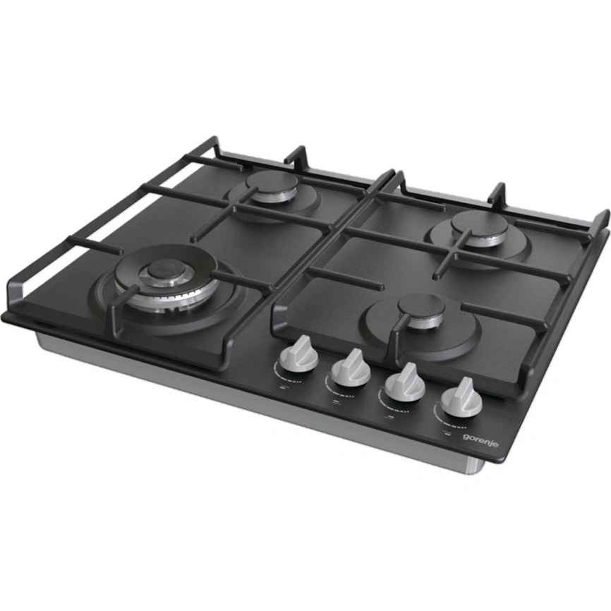 Газовая варочная панель Gorenje GW641EXB Black фото 4