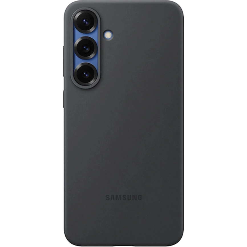 Чехол Samsung Silicone Case для Samsung Galaxy S25 Black фото 4