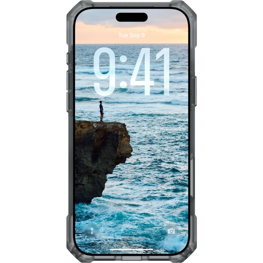 Чехол UAG MagSafe Essential Armor для iPhone 17 Pro Max Ash/Black фото 3